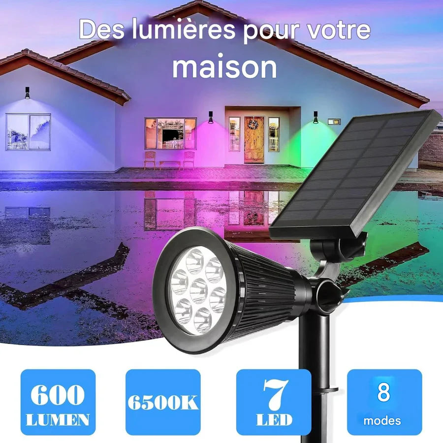 LumiJardin™ – La lumière solaire qui fait briller ta maison comme jamais !