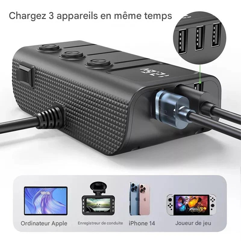 🚗 PowerRoute™ – Ne laissez plus une batterie vide vous mettre en danger !