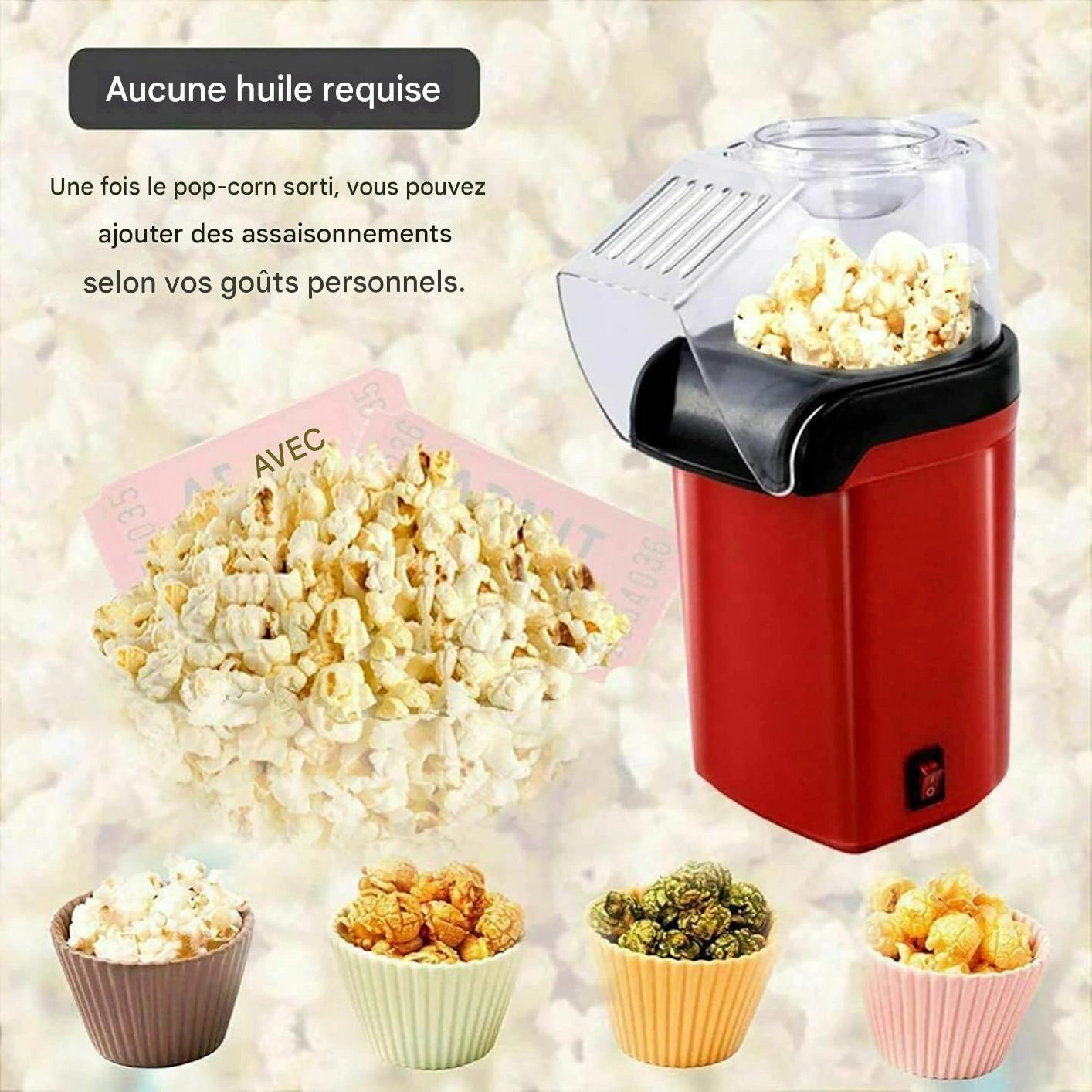 PopCrisp™ - Le plaisir du pop-corn maison en un instant !