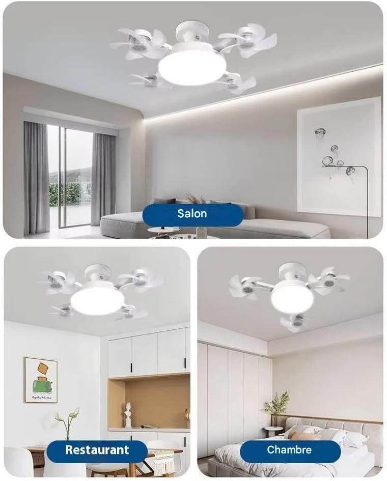BriseLux™ — Ventilateur-Lampe Intelligent