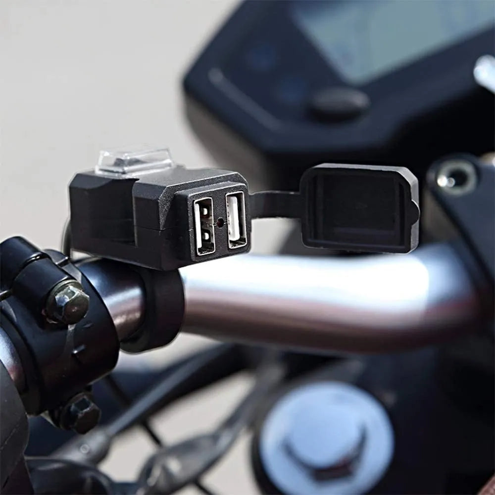 ChargeMoto™ - Le Chargeur USB Double pour Moto