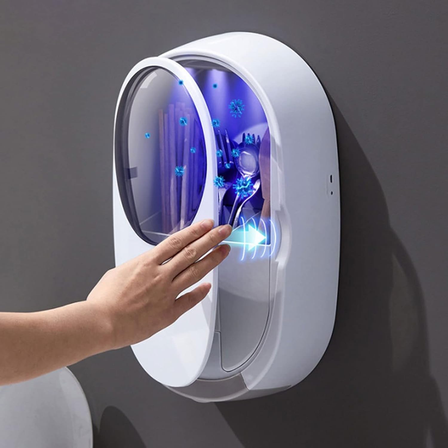 🧼 Sanitix™ – Le pot désinfectant intelligent pour toute la famille