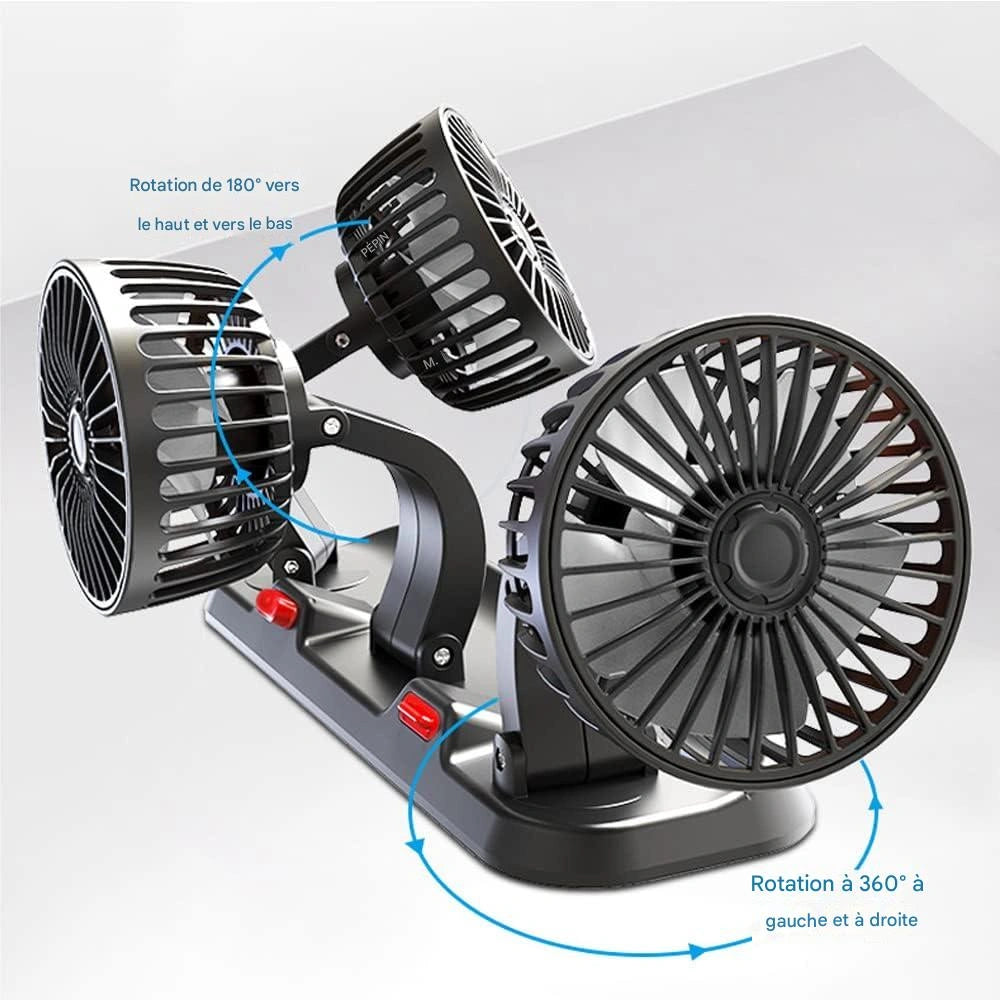 VentiloCar™ – Fraîcheur instantanée, confort absolu 🚗💨
