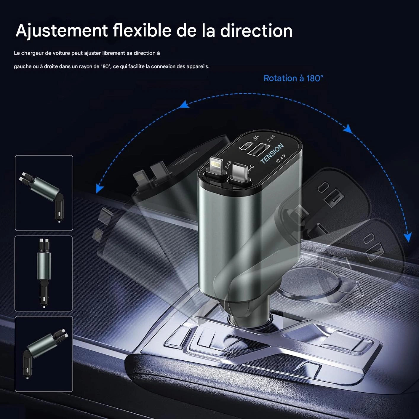 ChargeFlex™ – Rechargez sans chaos, conduisez en paix.