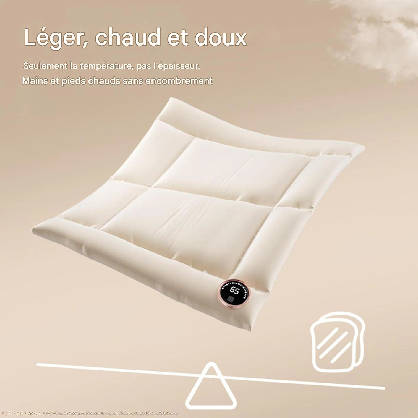 DuvetChaud™ – La chaleur sans électricité, où que vous soyez !