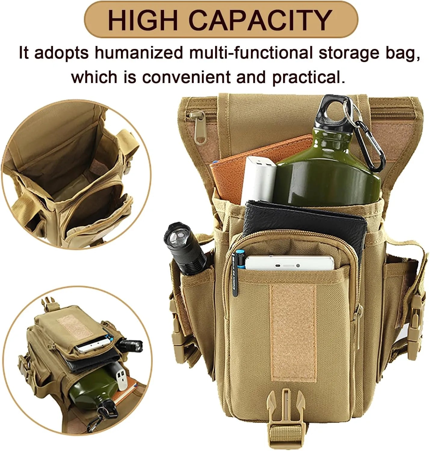 SacForce™ - Le sac banane militaire multifonction