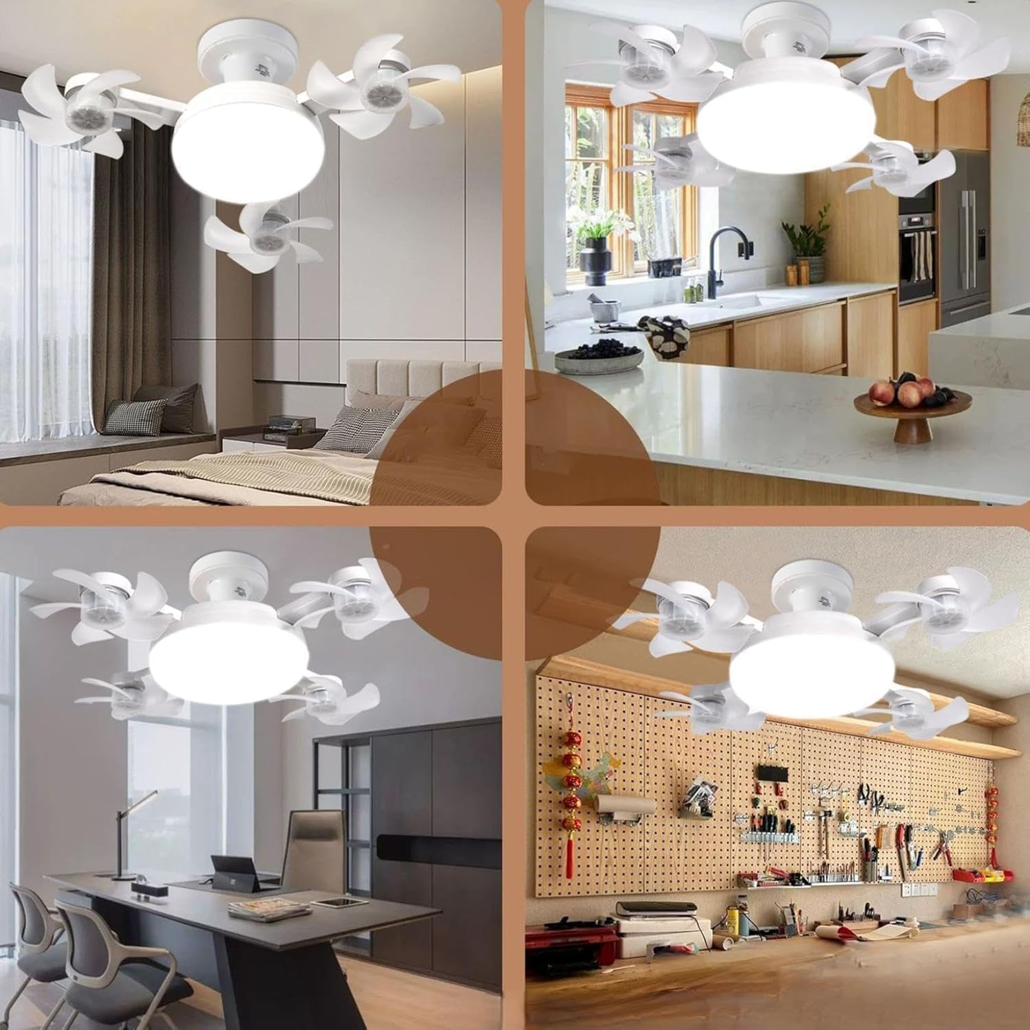 BriseLux™ — Ventilateur-Lampe Intelligent