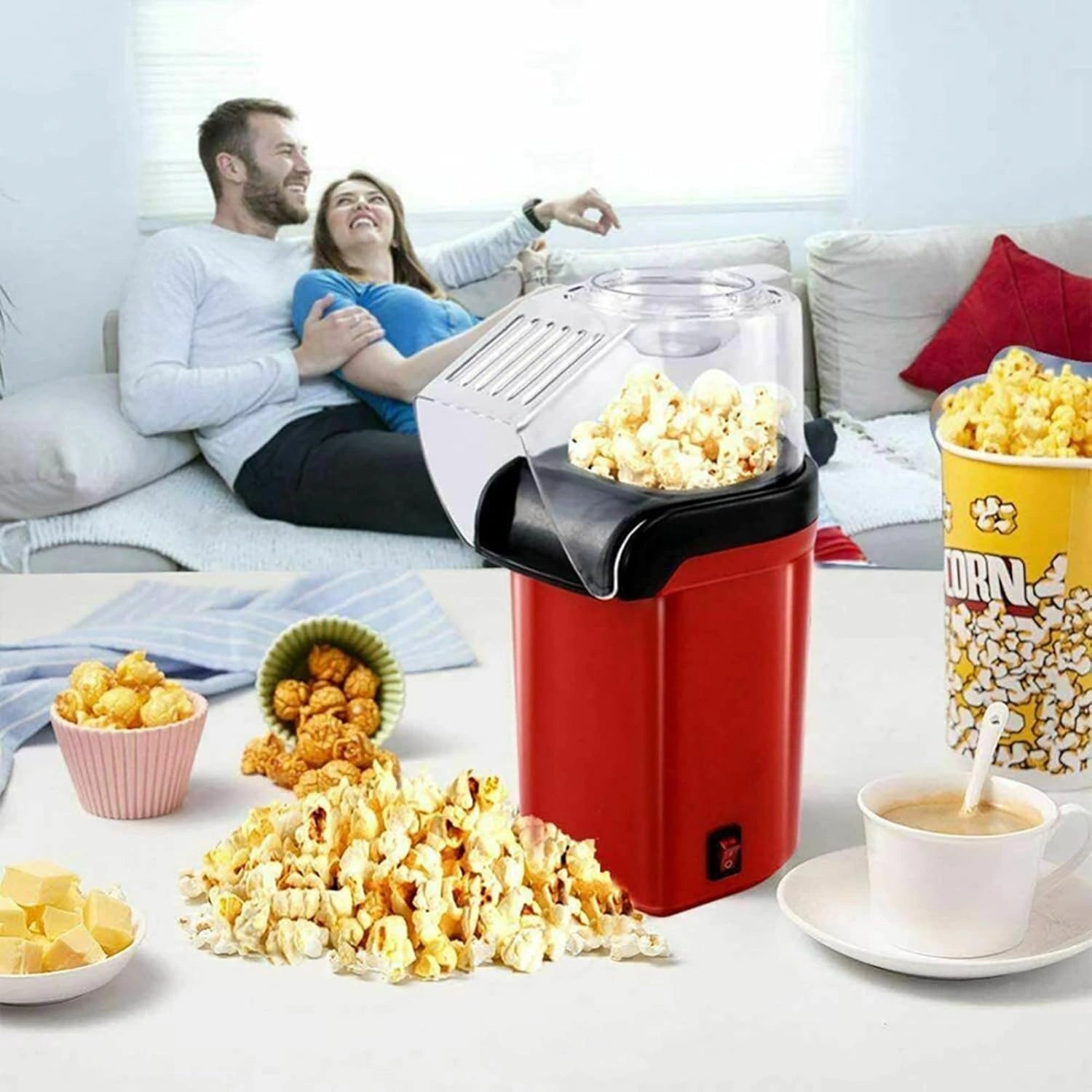 PopCrisp™ - Le plaisir du pop-corn maison en un instant !