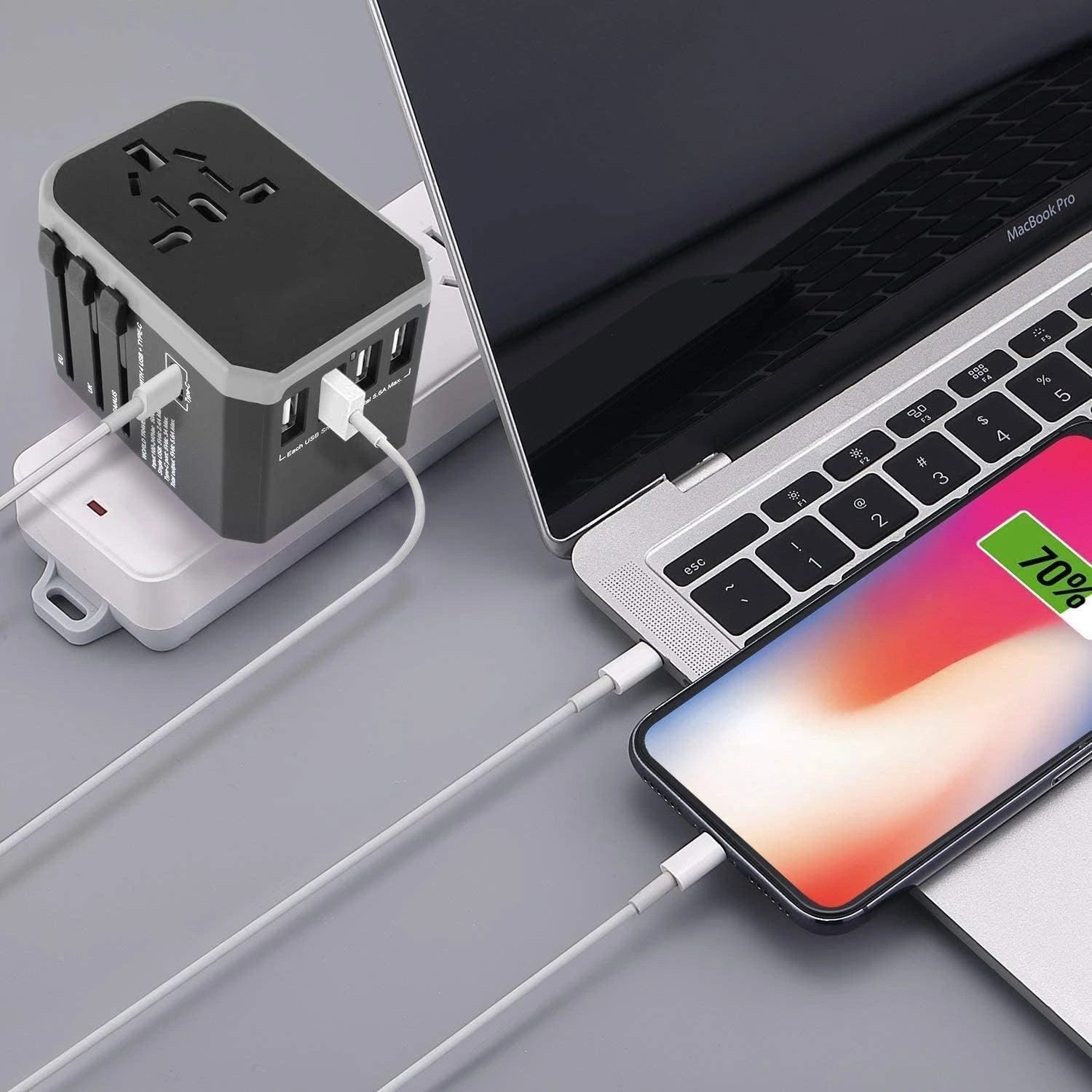 ChargeMax™ - Le compagnon de voyage ultime