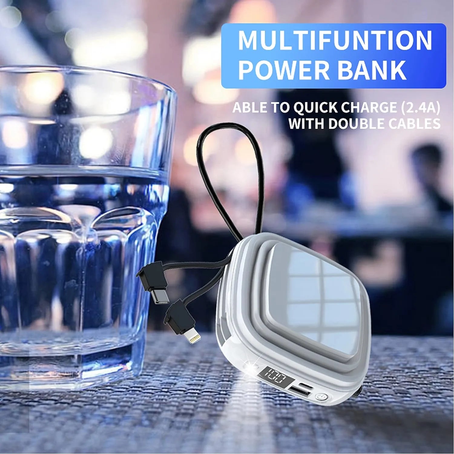 LumiCharge™: Le chargeur polyvalent tout-en-un