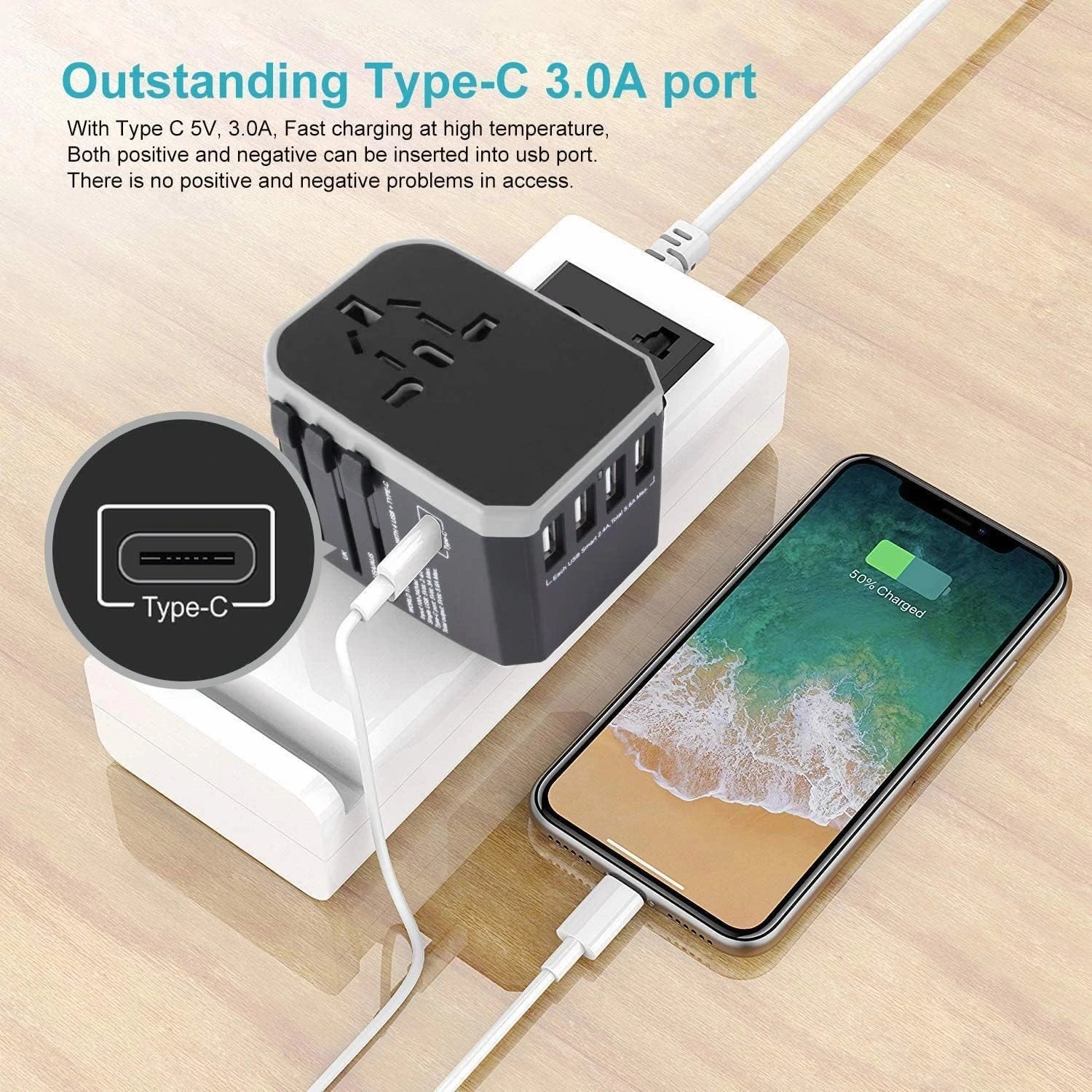 ChargeMax™ - Le compagnon de voyage ultime