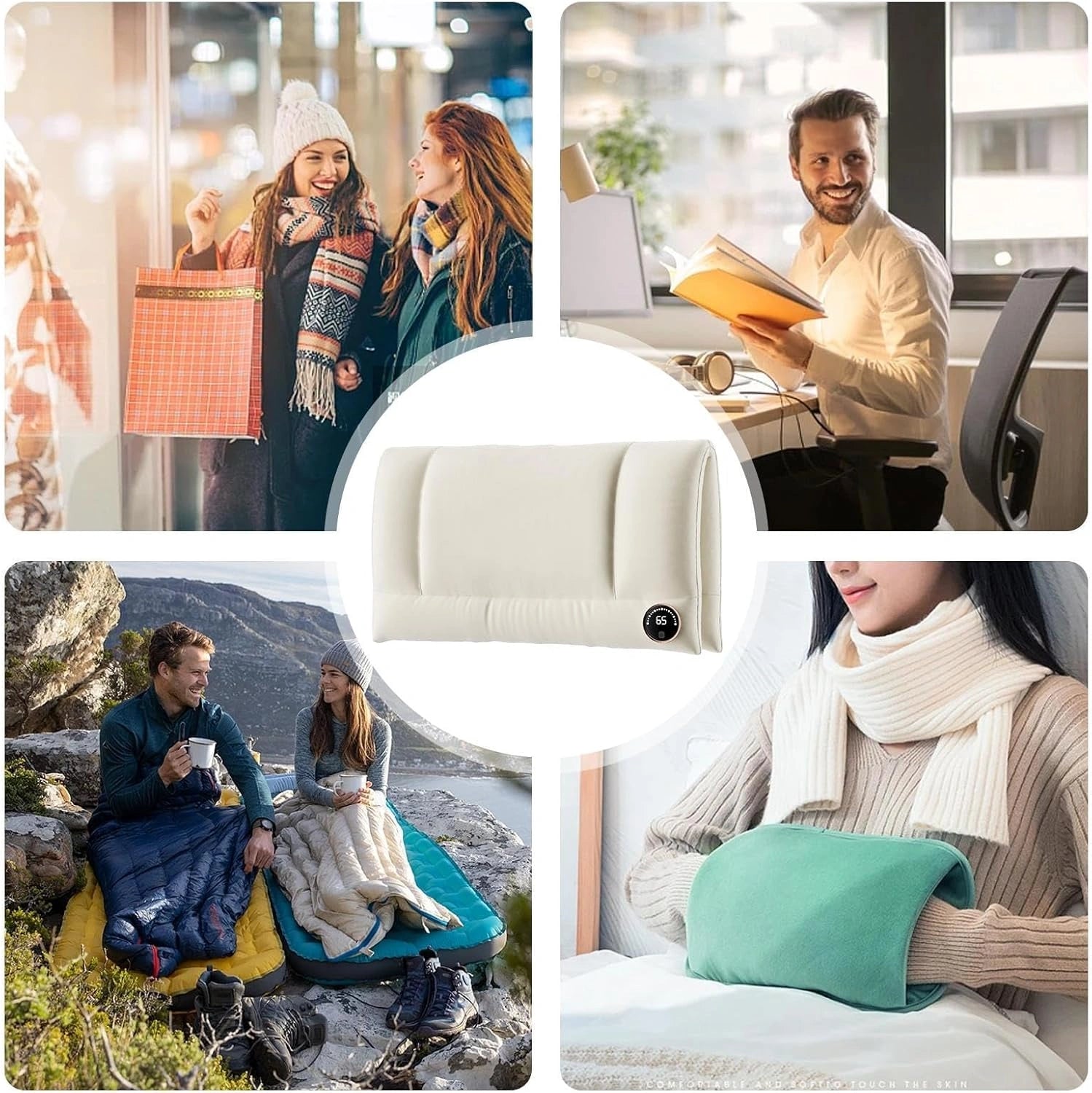 DuvetChaud™ – La chaleur sans électricité, où que vous soyez !