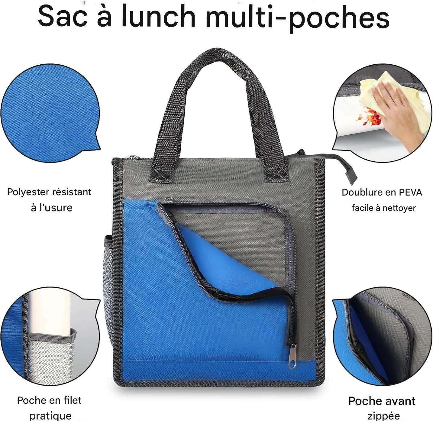 IsoSac™ – Le sac qui garde vos repas chauds plus longtemps !
