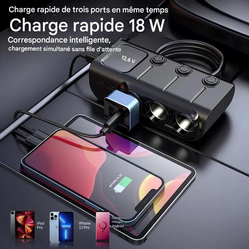 🚗 PowerRoute™ – Ne laissez plus une batterie vide vous mettre en danger !