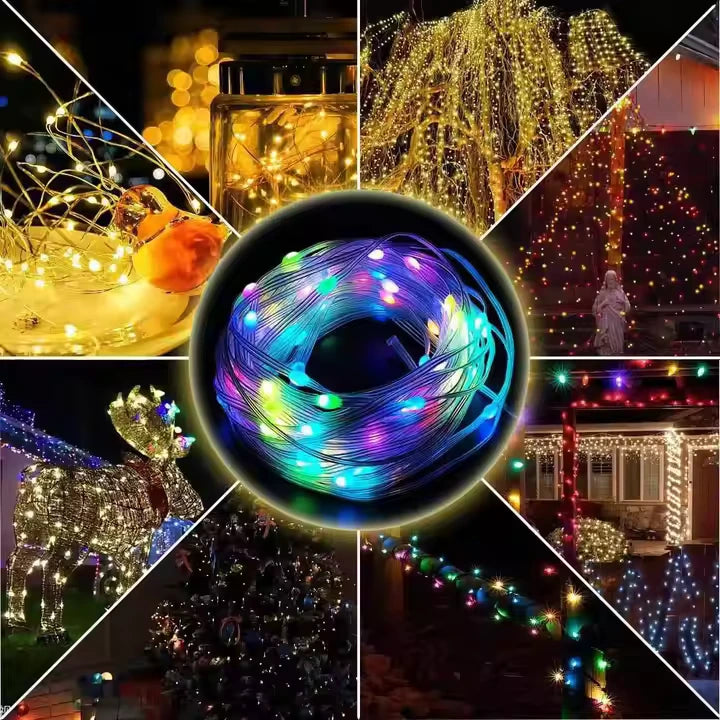 🌈 LumiFête™ — La magie solaire qui transforme vos nuits. ✨🏡☀️