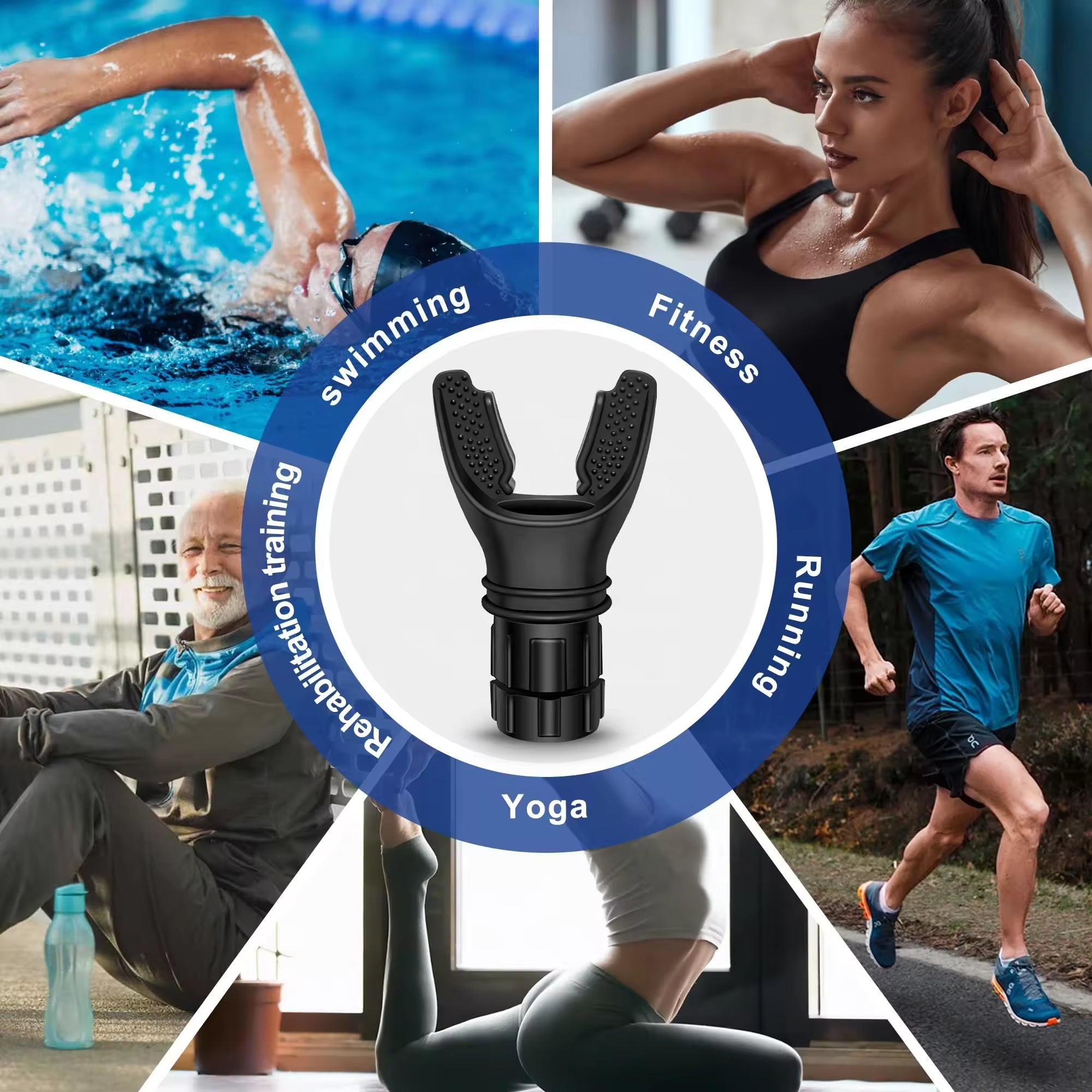 Respirix™ - Entraîneur de Respiration Portable