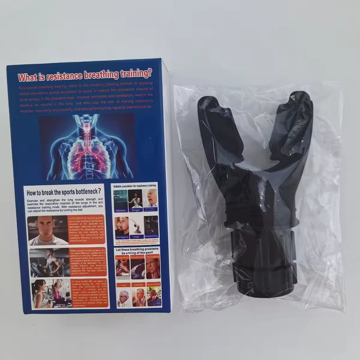 Respirix™ - Entraîneur de Respiration Portable