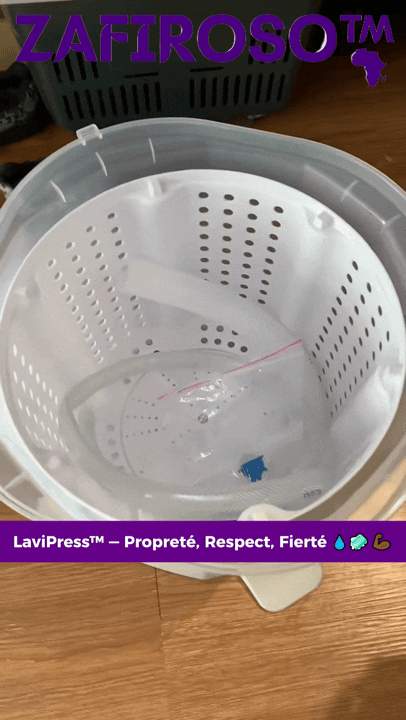 LaviPress™ – Laver propre, sans courant, sans stress.