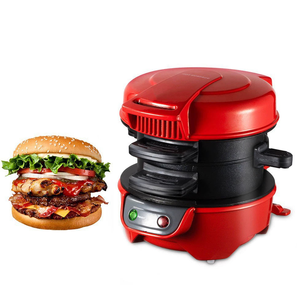 🍔 Burgerix™ – Préparez de délicieux burgers maison en 5 minutes, sans effort !