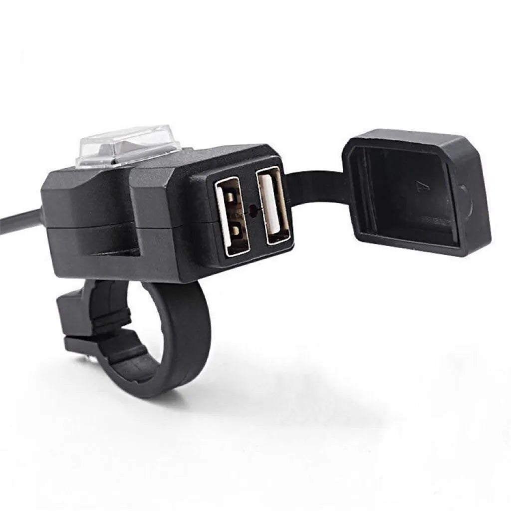 ChargeMoto™ - Le Chargeur USB Double pour Moto