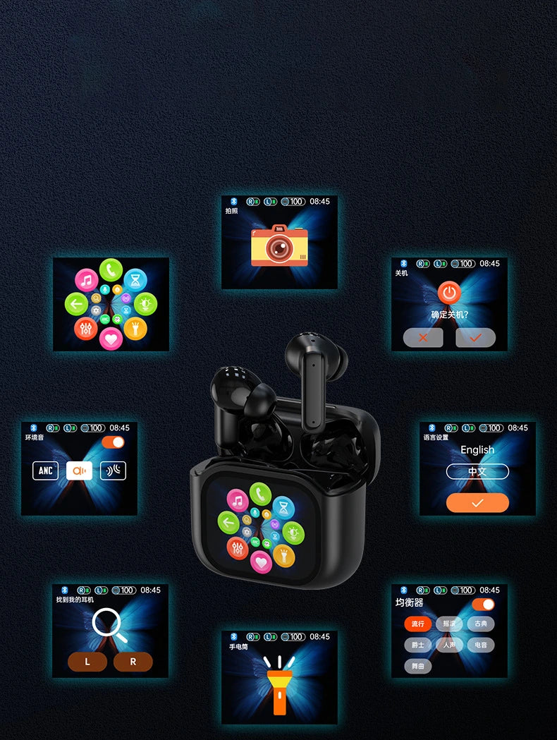 BY16™ - Écouteurs Bluetooth ANC de Haute Qualité