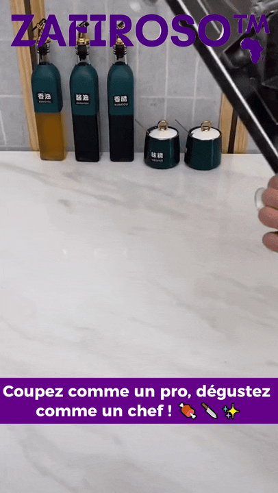TranchPro™ – La trancheuse familiale en acier inoxydable