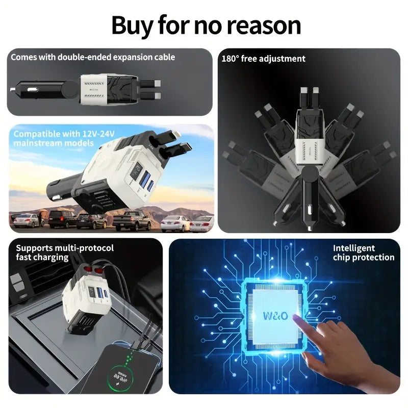ChargePro™ 🚗⚡ Restez connecté en toute sérénité