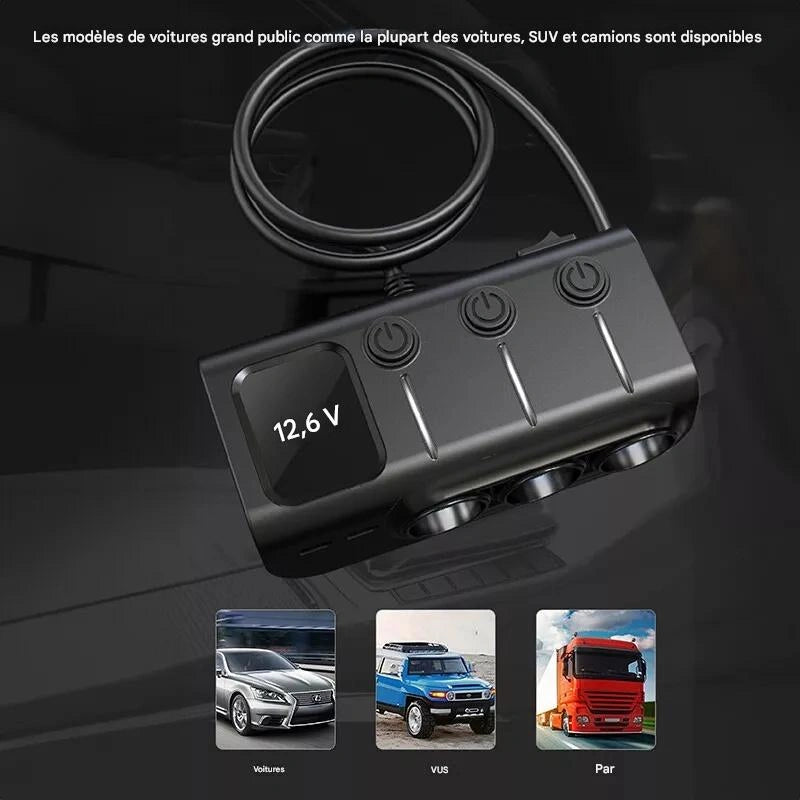 🚗 PowerRoute™ – Ne laissez plus une batterie vide vous mettre en danger !