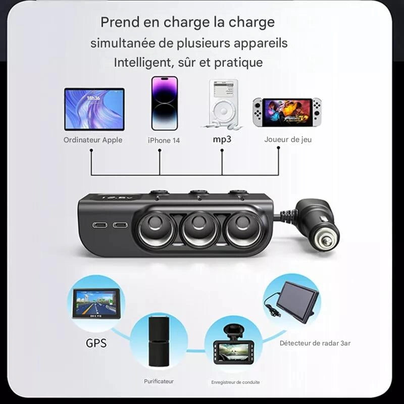 🚗 PowerRoute™ – Ne laissez plus une batterie vide vous mettre en danger !