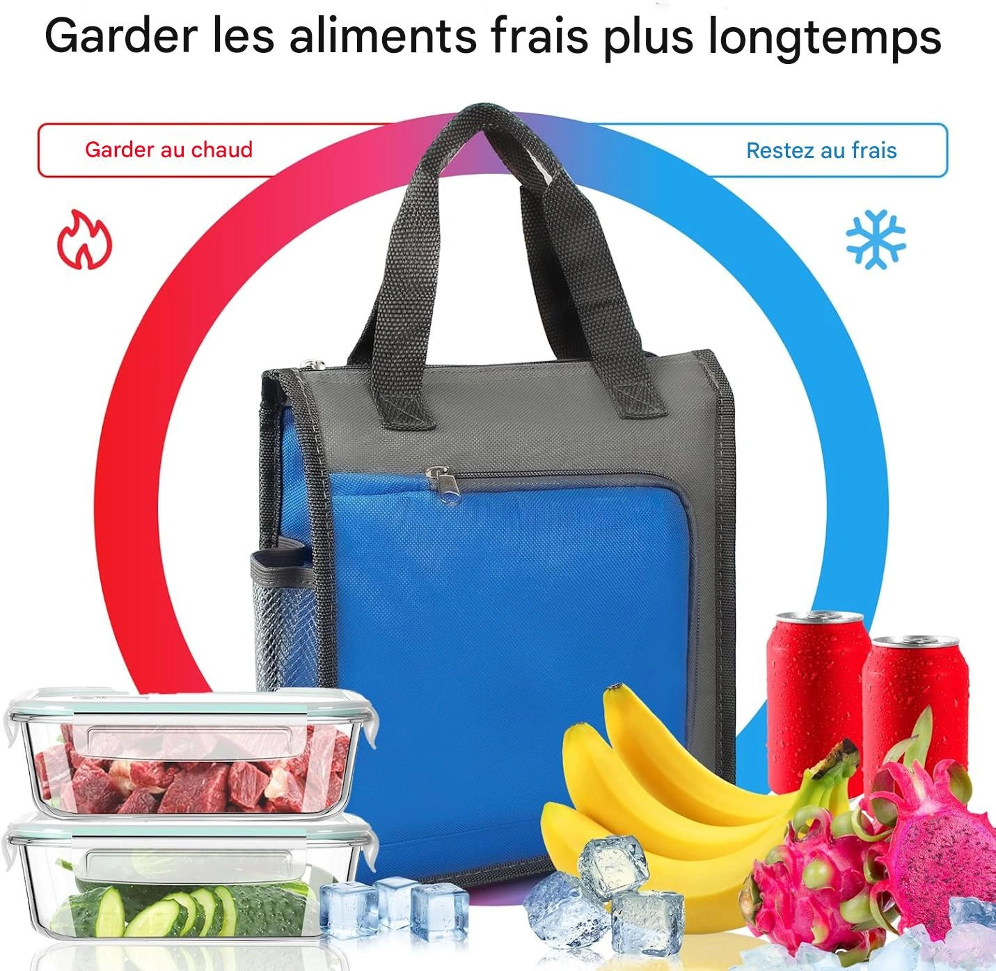 IsoSac™ – Le sac qui garde vos repas chauds plus longtemps !