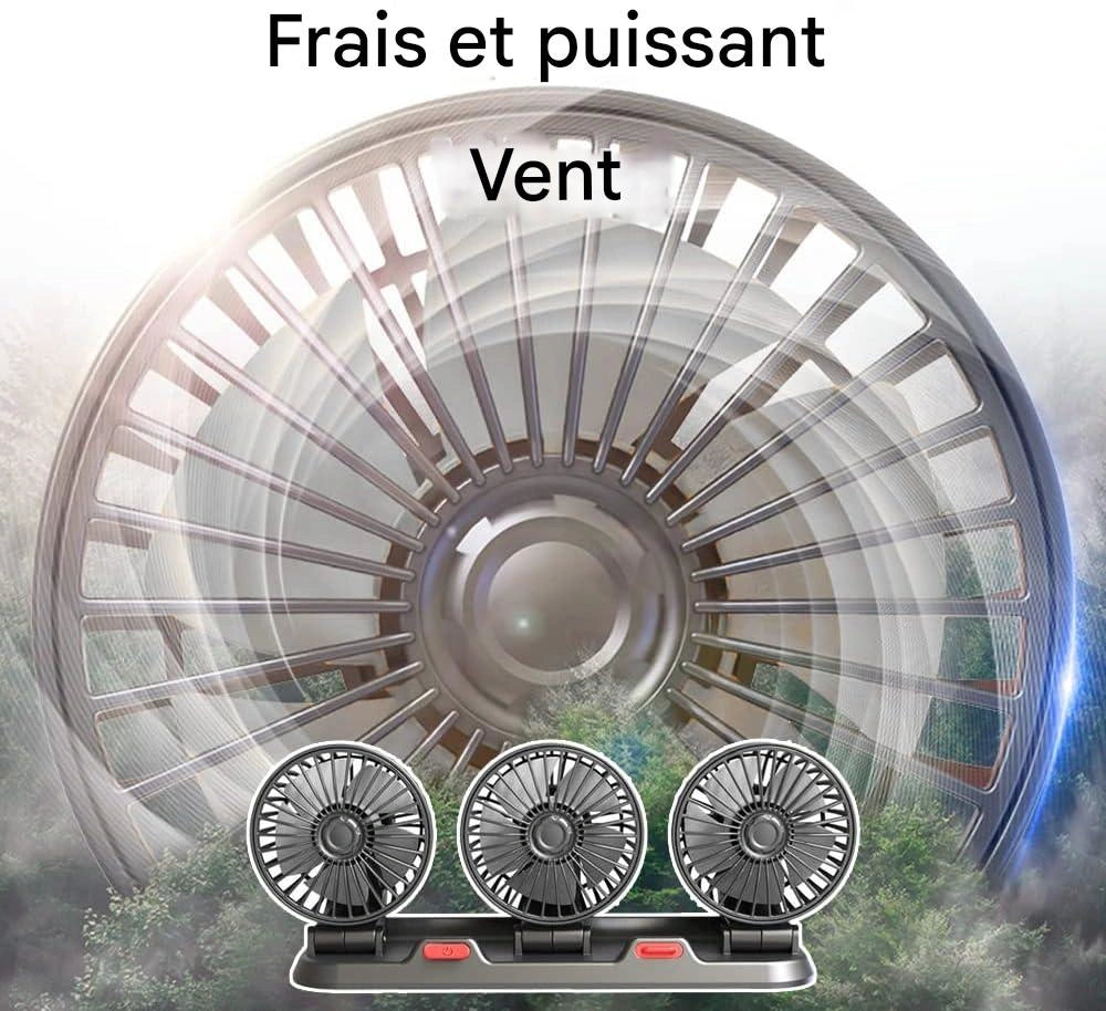 VentiloCar™ – Fraîcheur instantanée, confort absolu 🚗💨