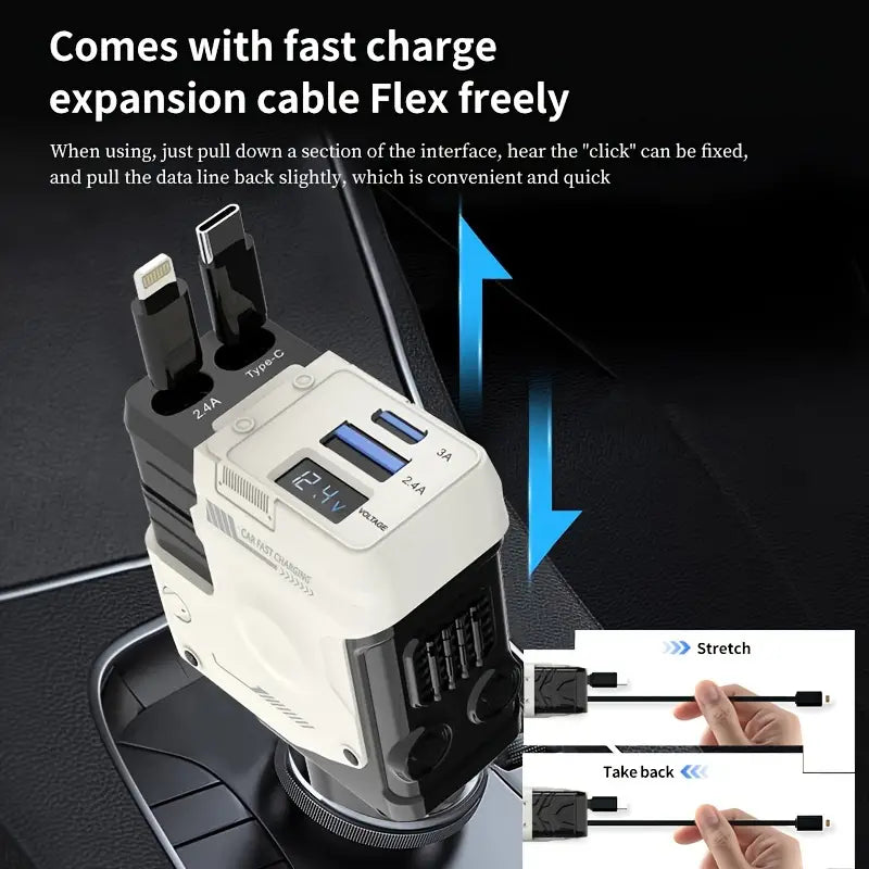 ChargePro™ 🚗⚡ Restez connecté en toute sérénité