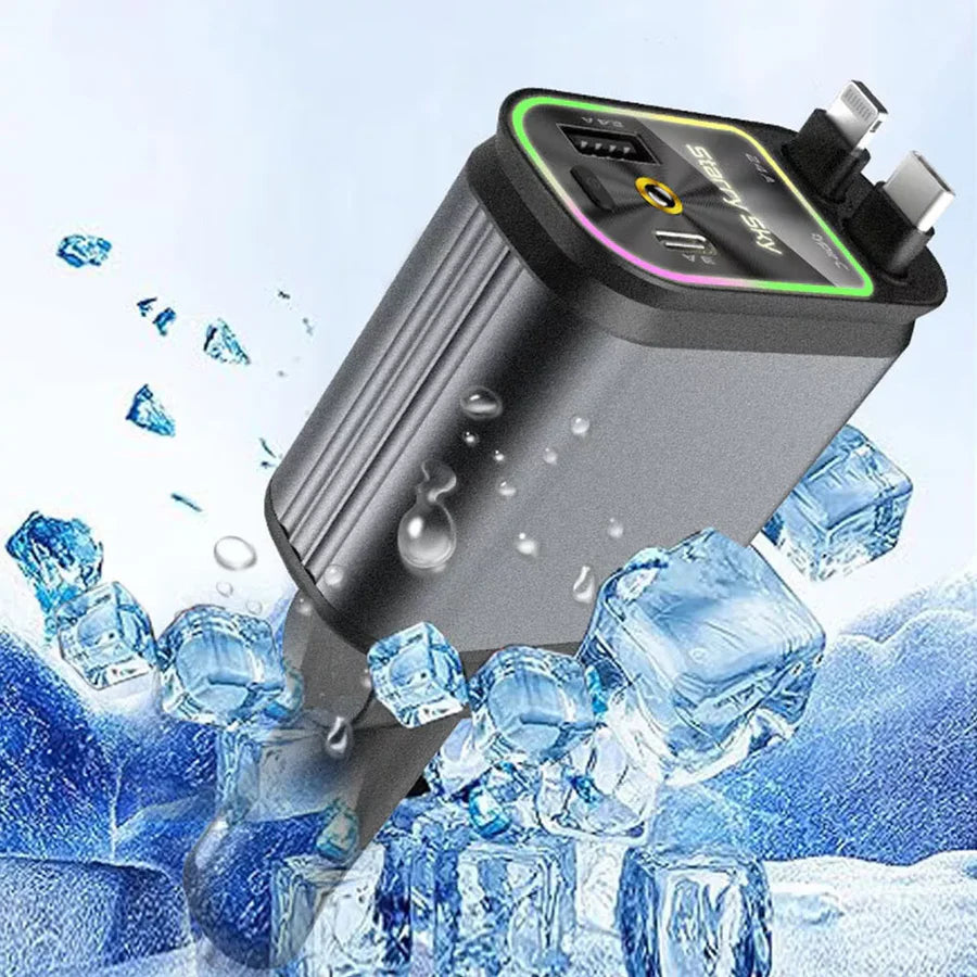 🎯 FlexCharge™ – Le Chargeur Rétractable Ultra-Rapide 🚀⚡